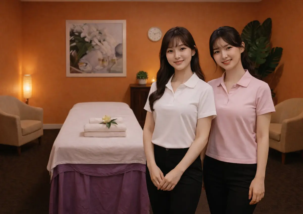 Private spa room with warm lighting Seminole